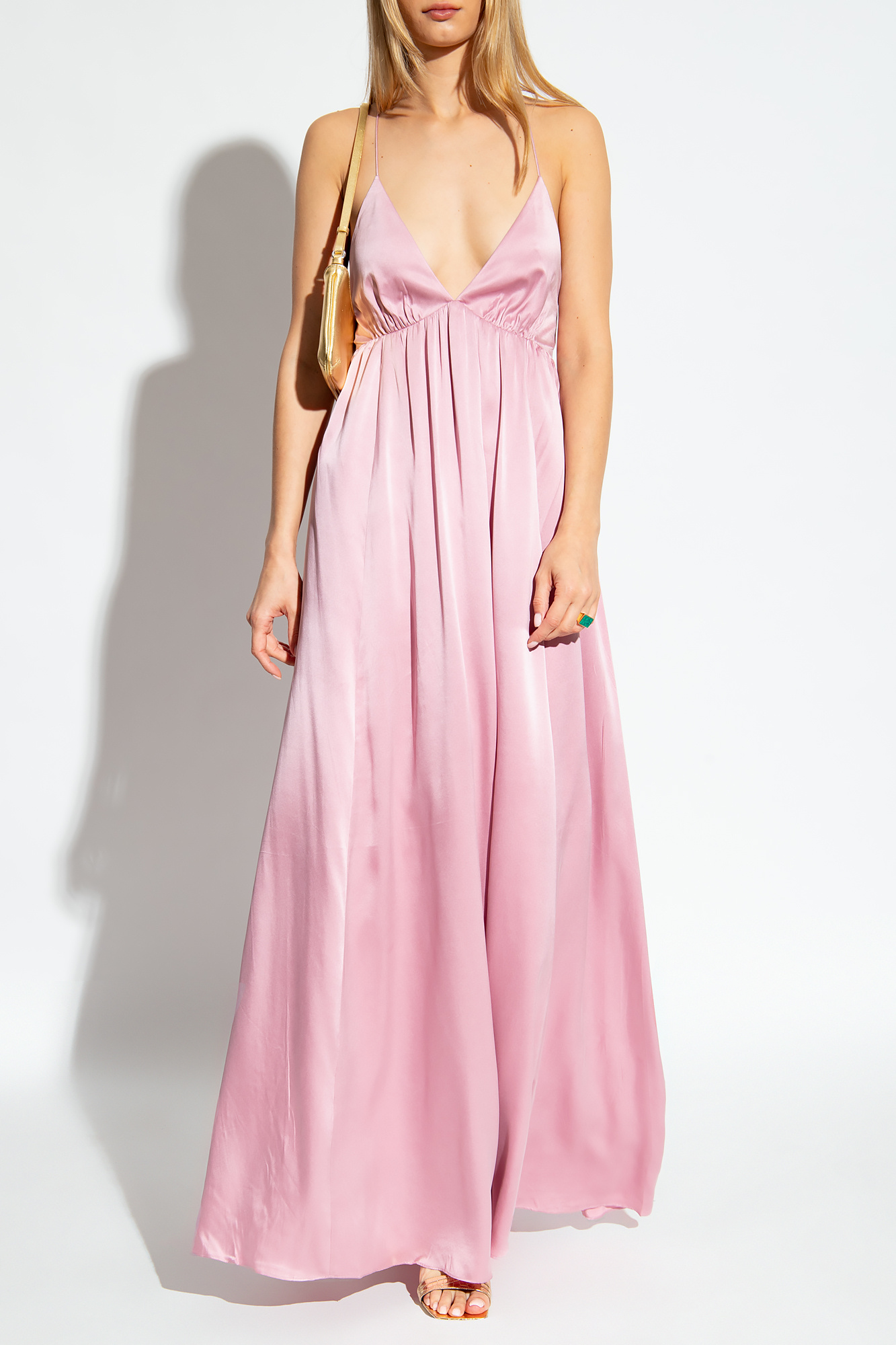 Zimmermann pink hotsell silk dress